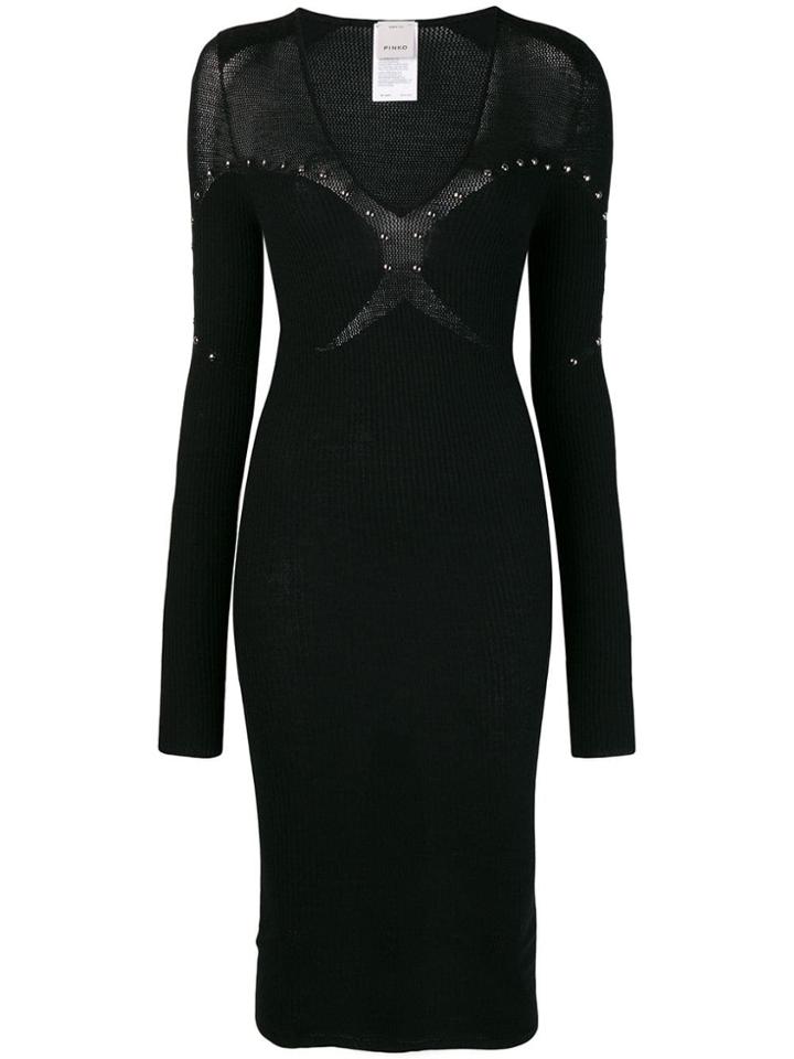 Pinko Begonia Dress - Black