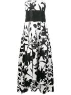 Liu Jo Floral Graphic Dress - White
