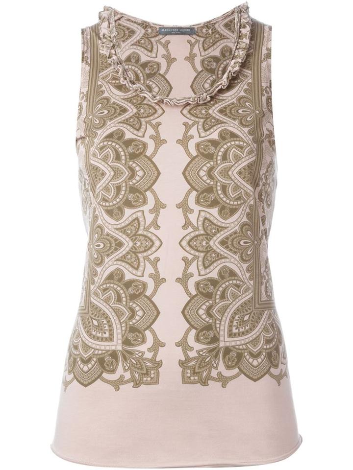 Alexander Mcqueen Printed Tank Top