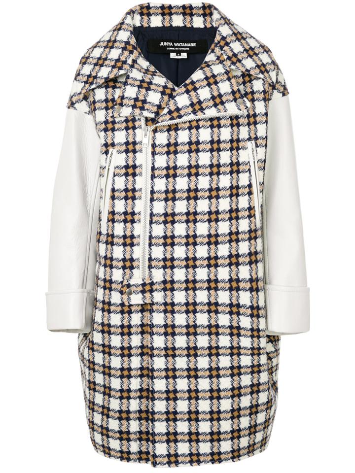 Junya Watanabe Comme Des Garçons Oversized Coat - White