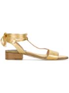Vanessa Seward Frances Sandals - Metallic