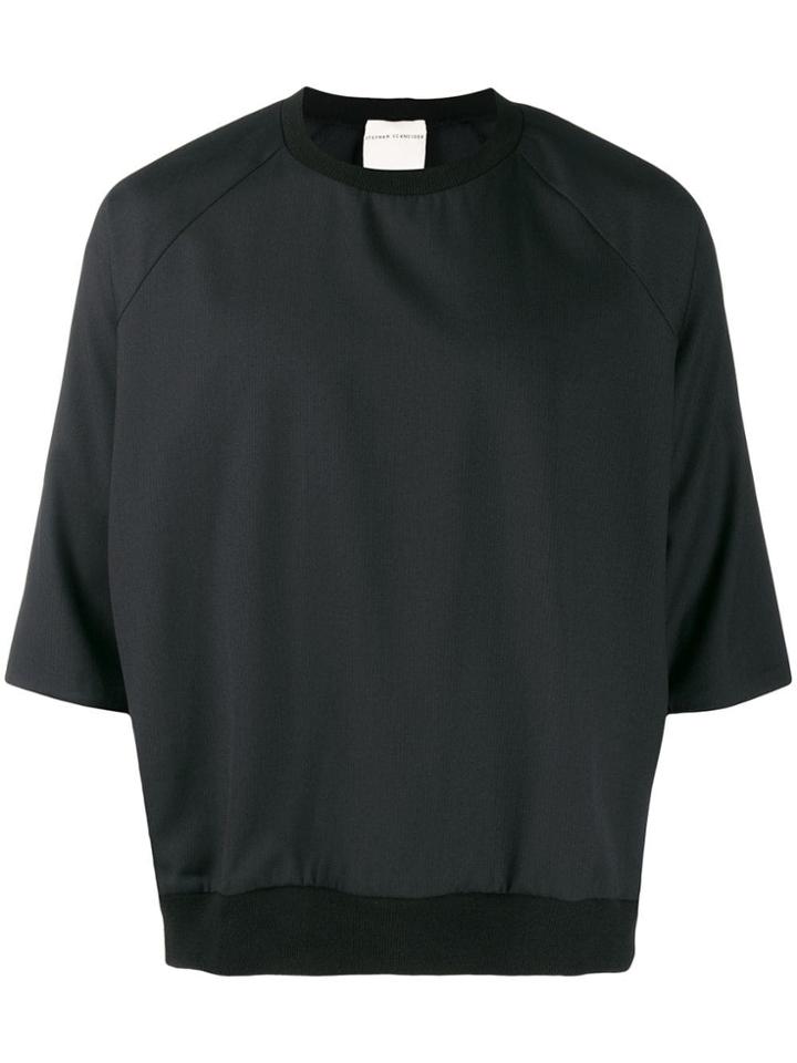 Stephan Schneider Shortsleeved Sweatshirt - Black