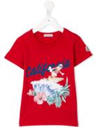 Moncler Kids California T-shirt, Boy's, Size: 6 Yrs, Red