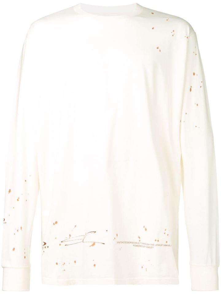 Oakley By Samuel Ross Signature Long Sleeve Top - White
