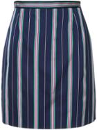 Nina Ricci Striped Skirt - Blue
