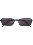 Saint Laurent Eyewear Rectangular Shaped Sunglasses - Black