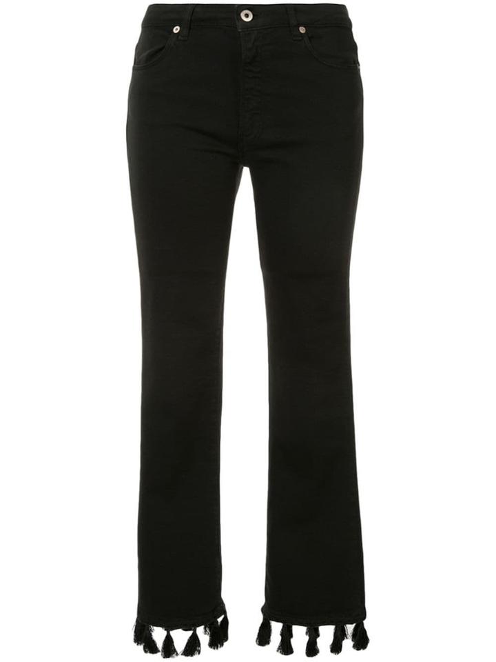 Dondup Tassel-embellished Jeans - Black