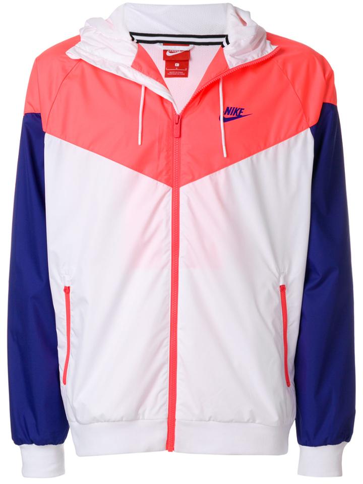 Nike Colour Block Jacket - White