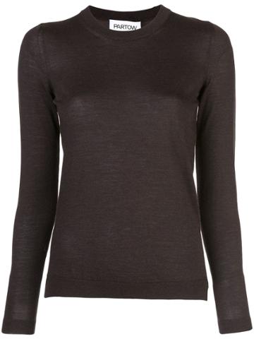 Partow Knitted Jumper - Brown