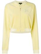 Juicy Couture Swarovski Personalisable Velour Crop Jacket - Yellow &