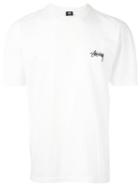 Stussy - Back Logo Print T-shirt - Men - Cotton - Xl, White, Cotton