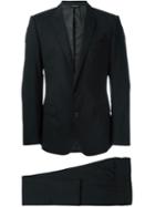 Dolce & Gabbana Two Piece Suit, Men's, Size: 48, Black, Spandex/elastane/cupro/viscose/virgin Wool