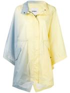 Yves Salomon Gradient Parka Raincoat - Yellow