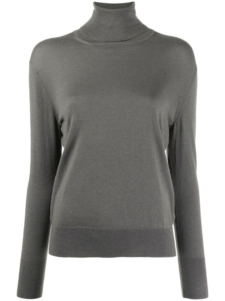 Filippa-k Turtleneck Slim-fit Jumper - Grey