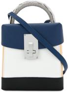 The Volon Colour Block Box Bag - Multicolour