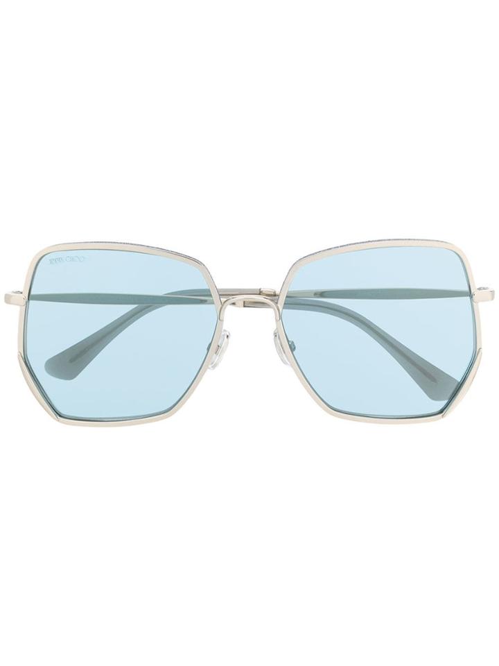 Jimmy Choo Eyewear Aline Sunglasses - Metallic