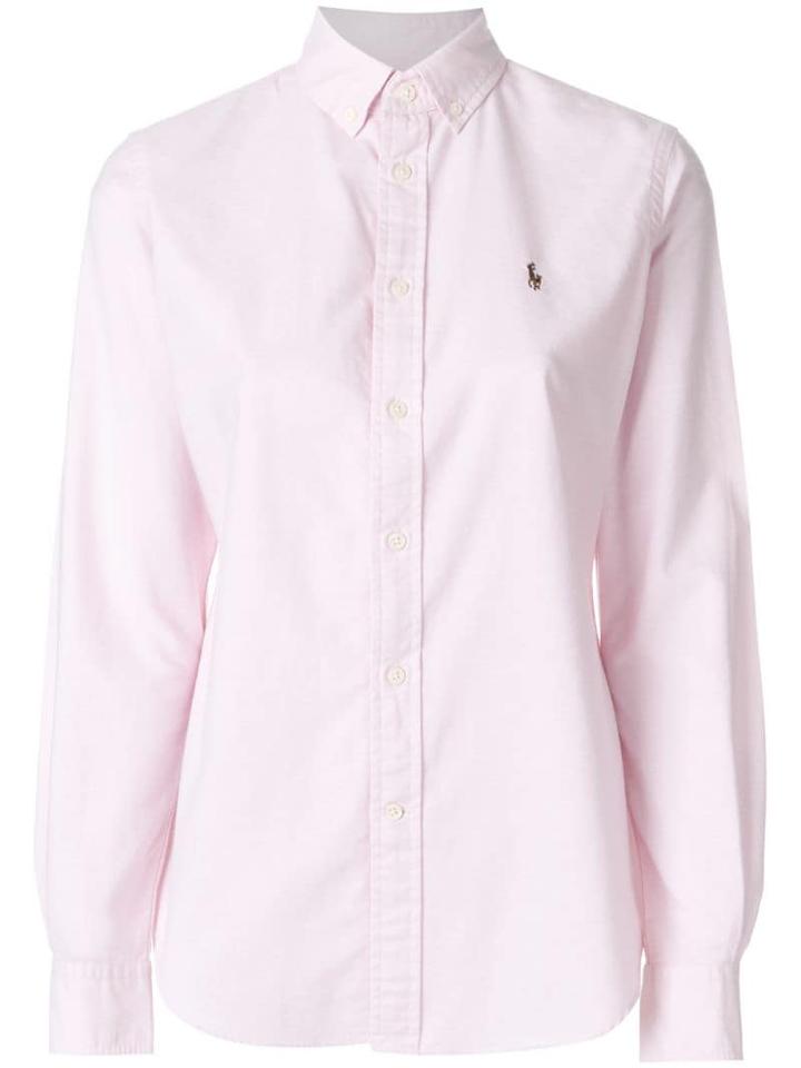Polo Ralph Lauren Button-down Logo Shirt - Pink