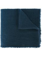 Faliero Sarti 'alexia' Scarf, Women's, Blue, Polyamide/cashmere/virgin Wool