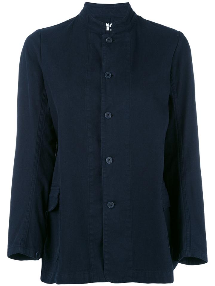 Labo Art Buttoned Jacket - Blue