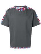 Marni Contrast Floral Print T-shirt - Grey
