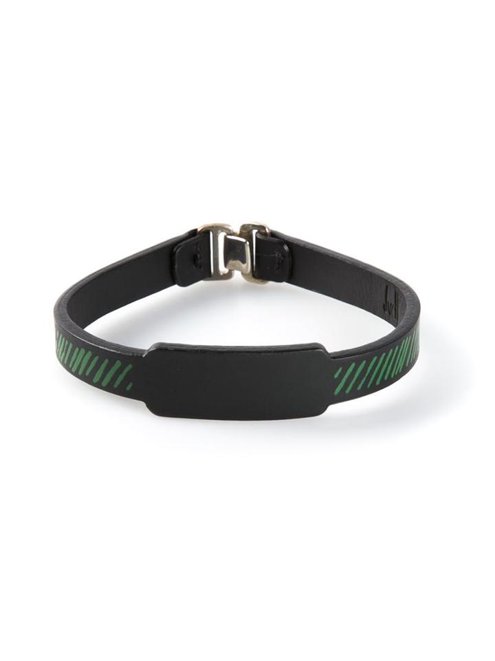 Jvdf Hand-painted Repp Stripe Bracelet