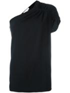 Stella Mccartney One Shoulder Ruffle Top