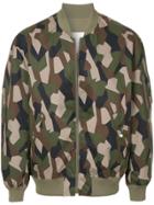 Mackintosh Camouflage Bomber Jacket - Green