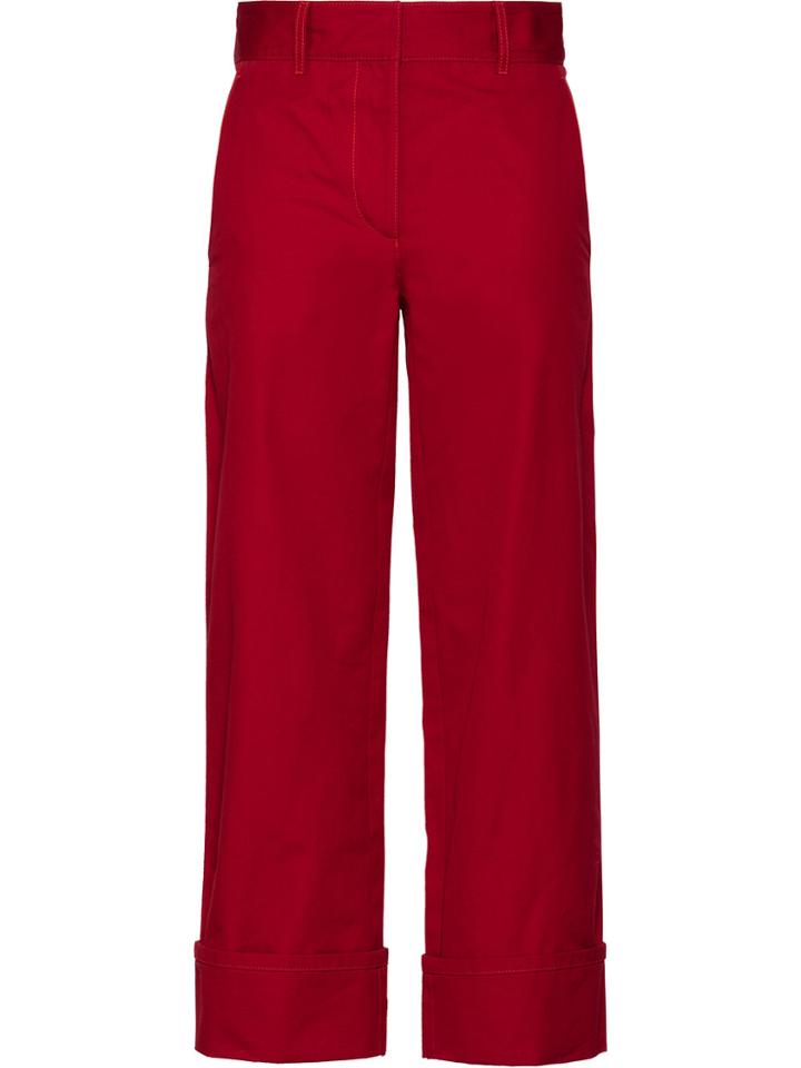 Prada Straight-leg Trousers - Red