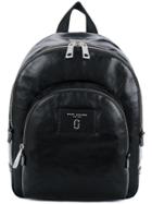 Marc Jacobs Double Zip Backpack - Black