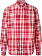 Maison Kitsuné Plaid Button-down Shirt - Red