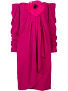 Yves Saint Laurent Vintage 1990's Off-the-shoulders Dress - Pink