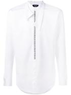 Dsquared2 - Collarless Detail Shirt - Men - Cotton - 52, White, Cotton