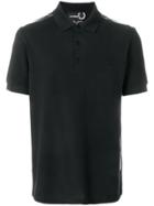 Raf Simons X Fred Perry Taped Detail Polo Shirt - Black