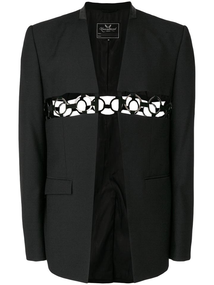 Unconditional Front Stud Jacket - Black