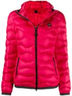 Blauer Hooded Puffer Jacket - Red