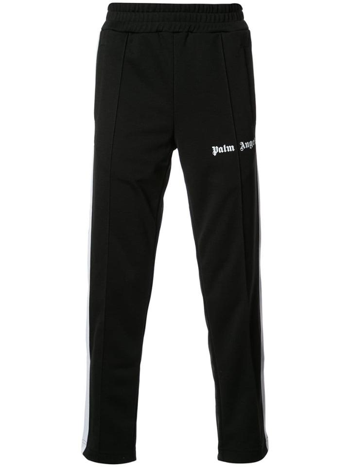 Palm Angels Slim Fit Track Trousers - Black