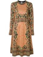 M Missoni Floral Patterned Dress - Brown
