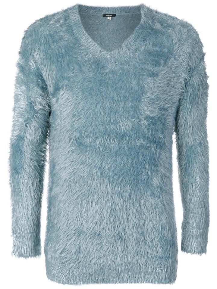 R13 Fluffy Jumper - Blue