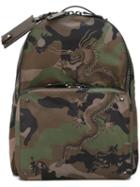 Valentino Chinese Dragon Camouflage Backpack