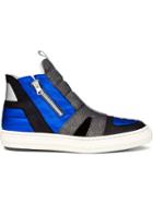 Swear Olly 17 Hi-top Sneakers, Adult Unisex, Size: 38, Grey, Leather/rubber