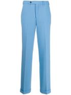 Essentiel Antwerp Wool Blend Trousers - Blue