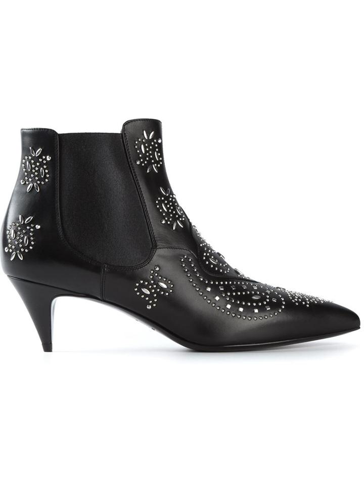 Saint Laurent Studded Chelsea Boots