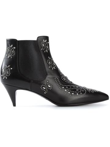 Saint Laurent Studded Chelsea Boots