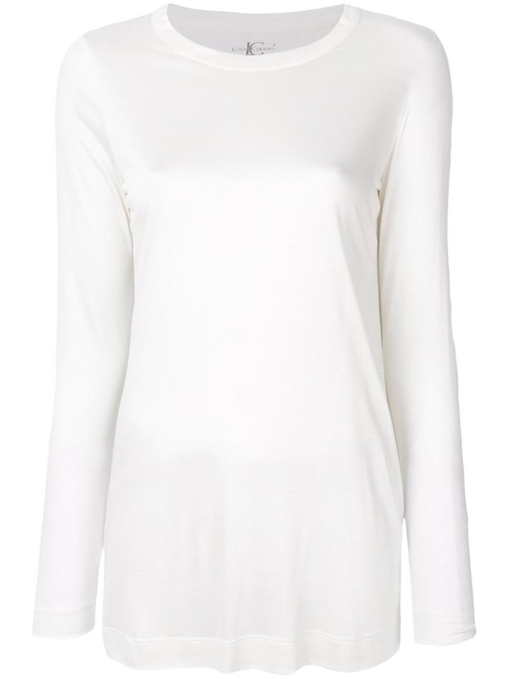 Luisa Cerano Long Sleeved T-shirt - White