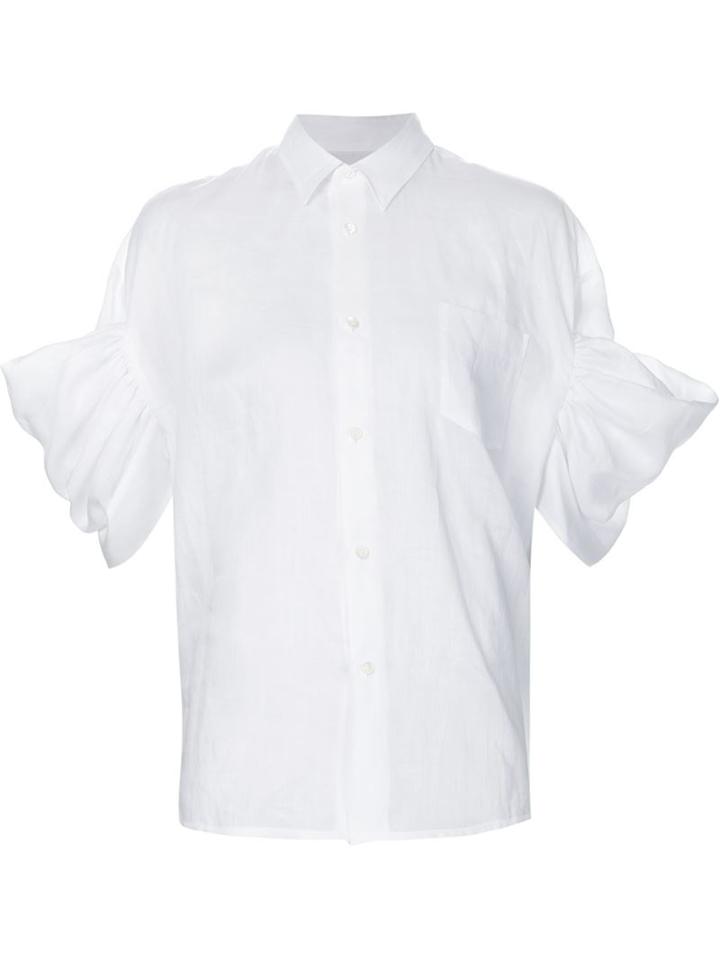 Junya Watanabe Comme Des Garçons Ruffle Sleeve Shirt