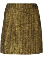 Mes Demoiselles Shanette Mini Skirt - Gold