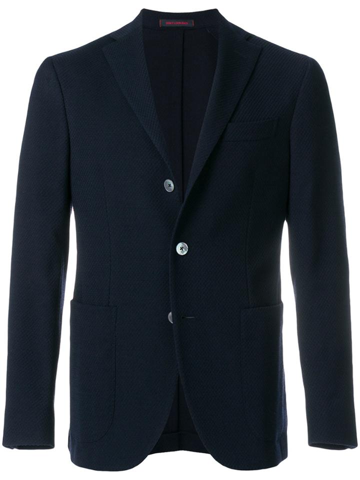The Gigi Classic Long Sleeved Blazer - Blue