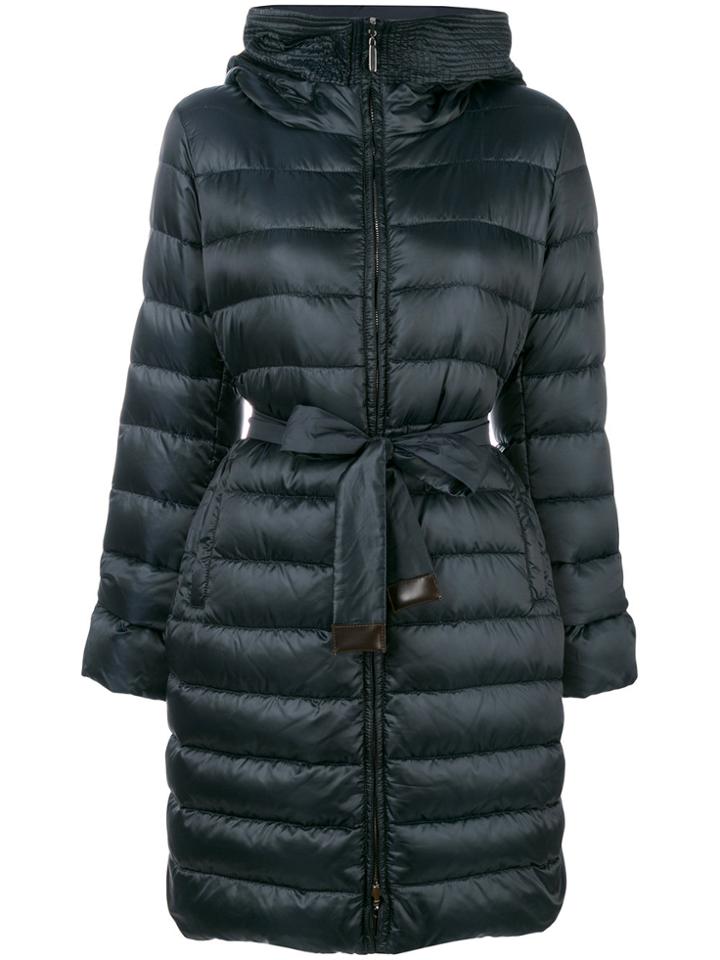 's Max Mara Mid-length Padded Coat - Blue