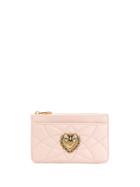 Dolce & Gabbana Medium Devotion Cardholder - Pink