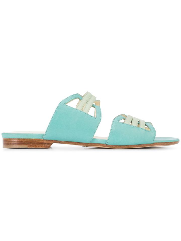 Sarah Flint Bailey Sandals - Blue